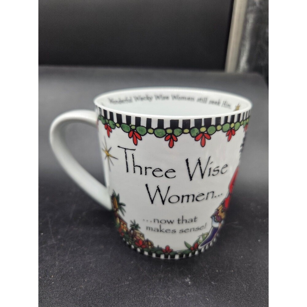 Christmas Three Wise Women Mug w/Curved Handle by Suzy Toronto